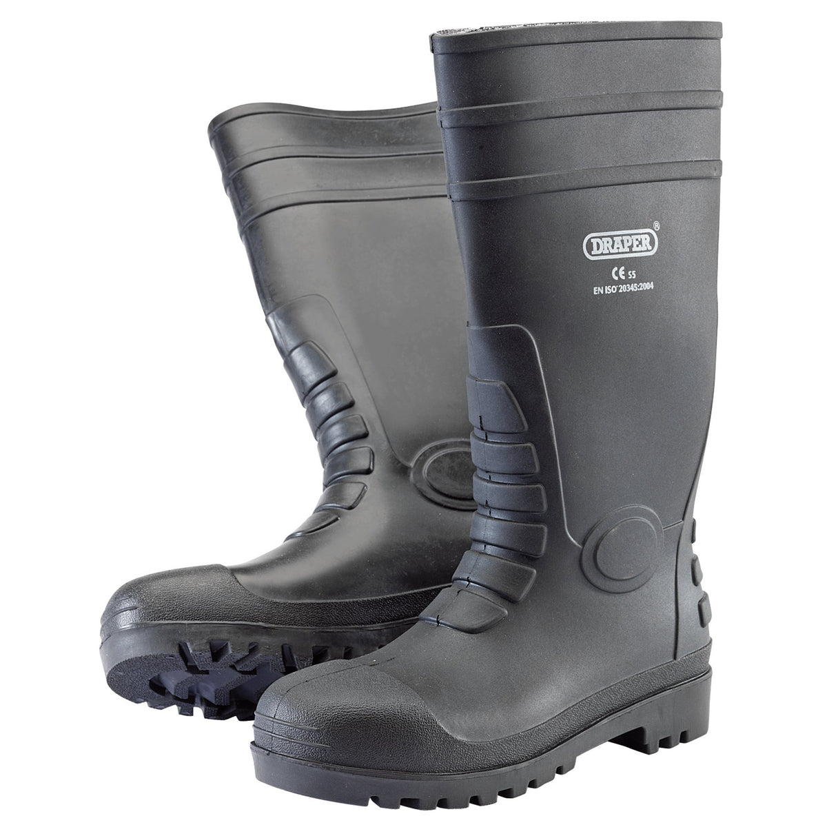 DRAPER Safety Wellington Boots to S5 - Size 12/47: Model No.SWB/C