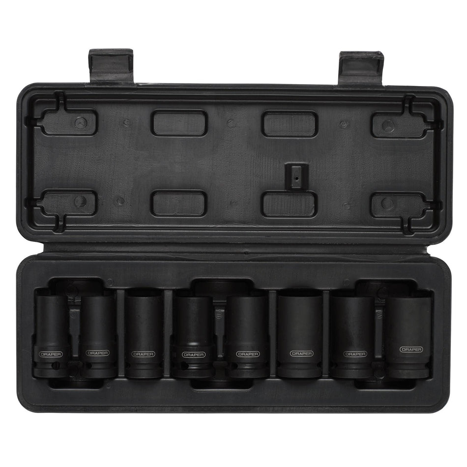 Locking Wheel Nut Removal Set, 1/2" Sq. Dr. (8 Piece): Model. No.LWNR1/2-8PC