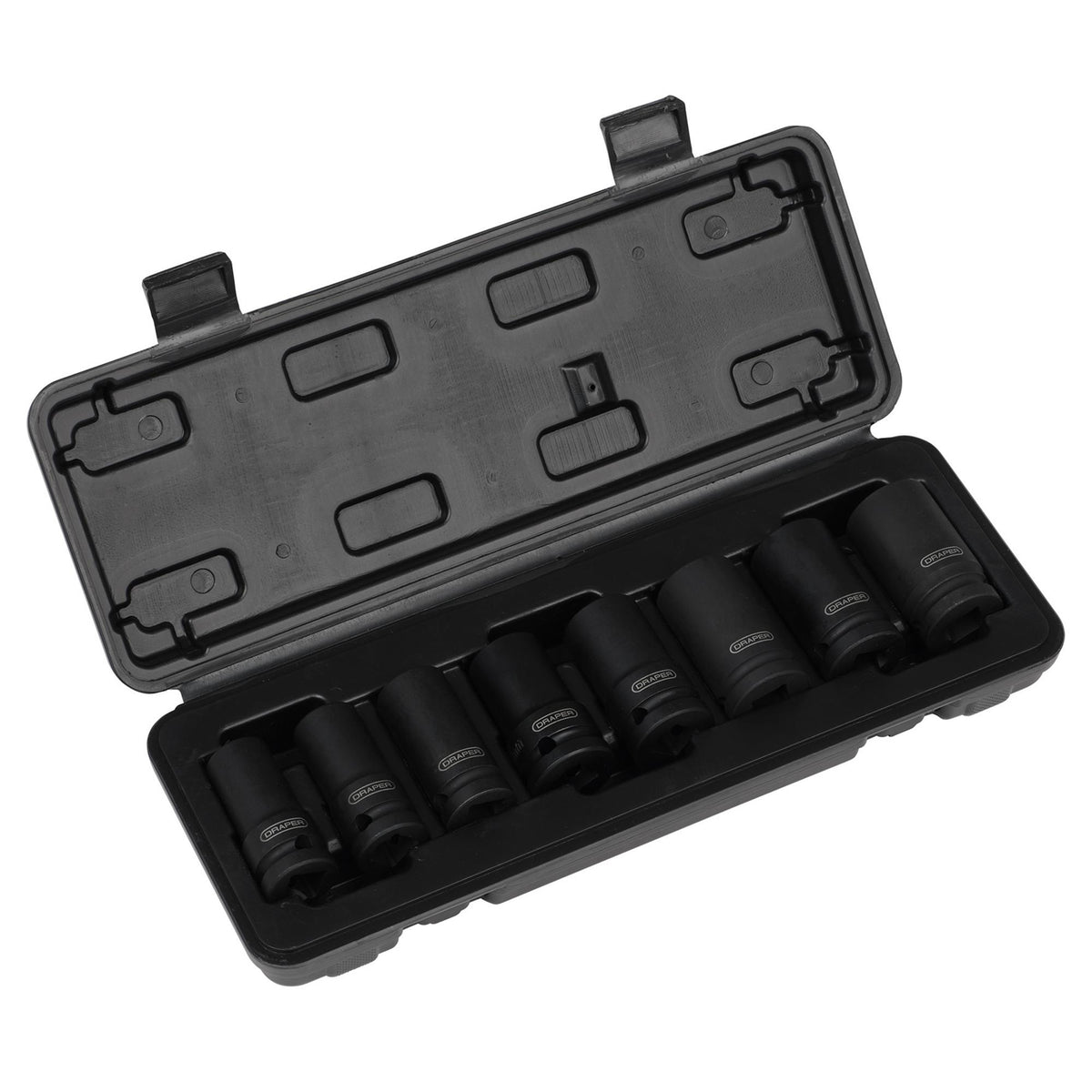Locking Wheel Nut Removal Set, 1/2" Sq. Dr. (8 Piece): Model. No.LWNR1/2-8PC