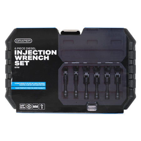 Diesel Injection Wrench Set (6 Piece): Model. No.DIWS3/8 - 6PCS