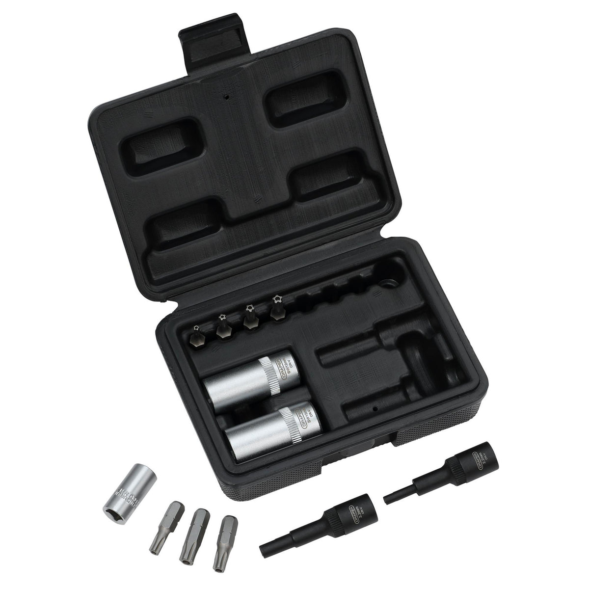 Air Conditioning and ECU Tool Kit, 1/4" Sq. Dr. (12 Piece): Model. No.ACETK