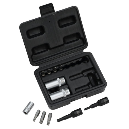 Air Conditioning and ECU Tool Kit, 1/4" Sq. Dr. (12 Piece): Model. No.ACETK
