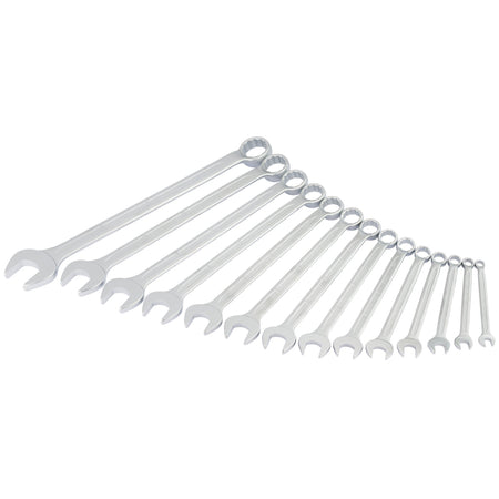 14 Piece Long Imperial Combination Spanner Set: Model No.205 S14AF