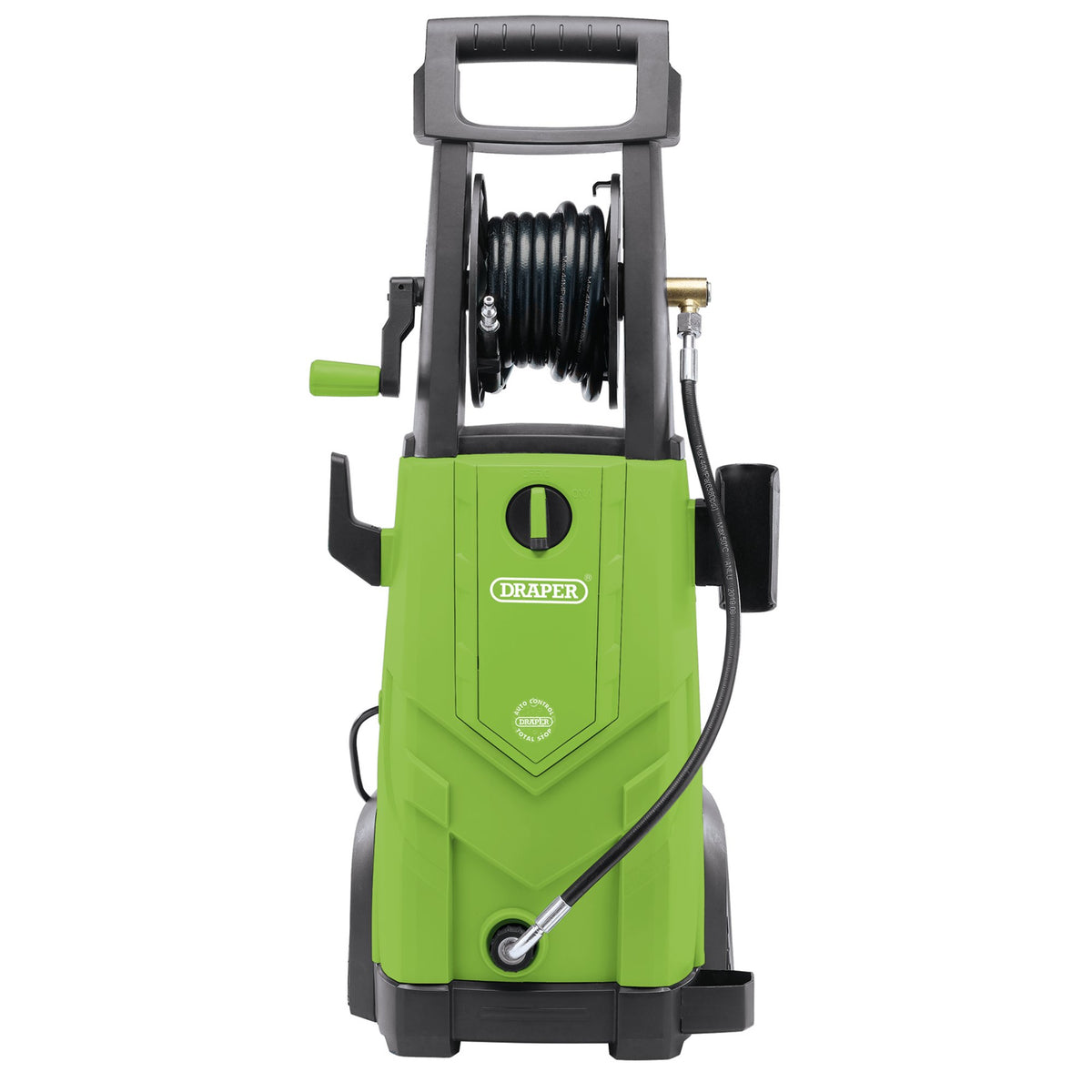 230V Pressure Washer, 2,200W, 165Bar, Green: Model No. PW2200/110D/GRN