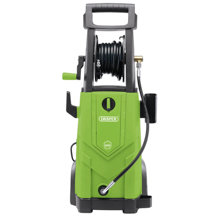 230V Pressure Washer, 2,200W, 165Bar, Green: Model No. PW2200/110D/GRN