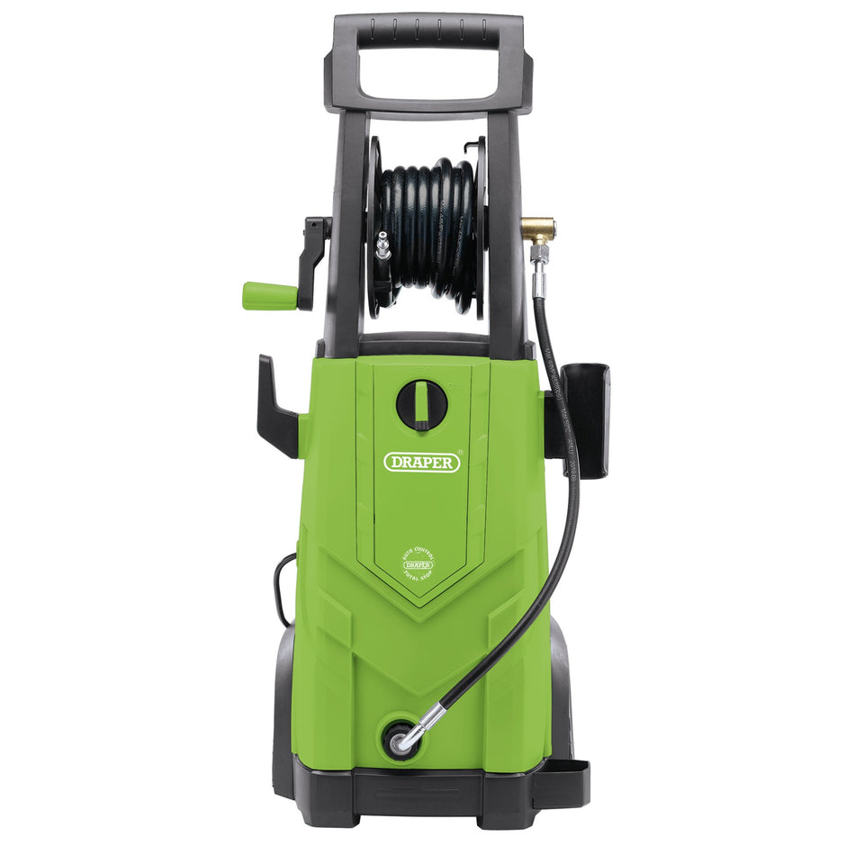 230V Pressure Washer, 2,200W, 165Bar, Green: Model No. PW2200/110D/GRN