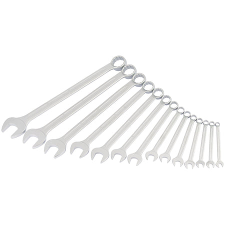 14 Piece Long Metric Combination Spanner Set: Model No.205 S14M