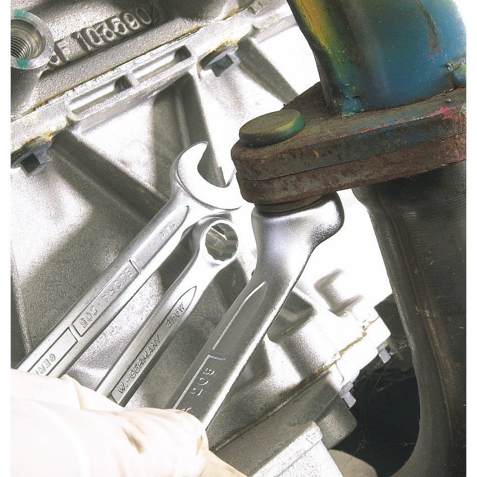 6 Piece Long Whitworth Combination Spanner Set: Model No.205 S6W
