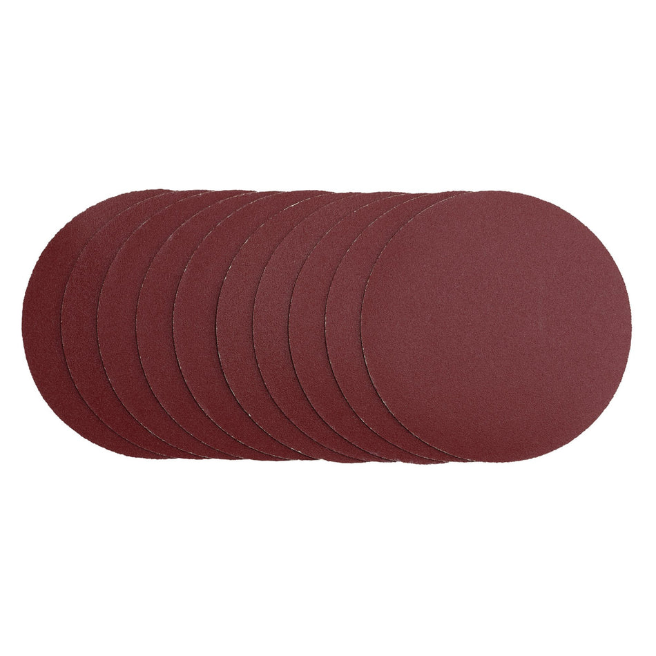 Sanding Discs, 125mm, Hook & Loop, 240G (Pack of 10) : Model No. SDHL125