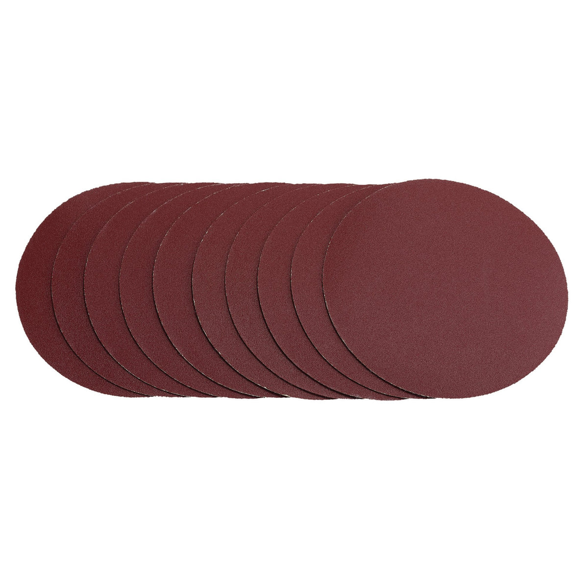 Sanding Discs, 125mm, Hook & Loop, 240G (Pack of 10) : Model No. SDHL125