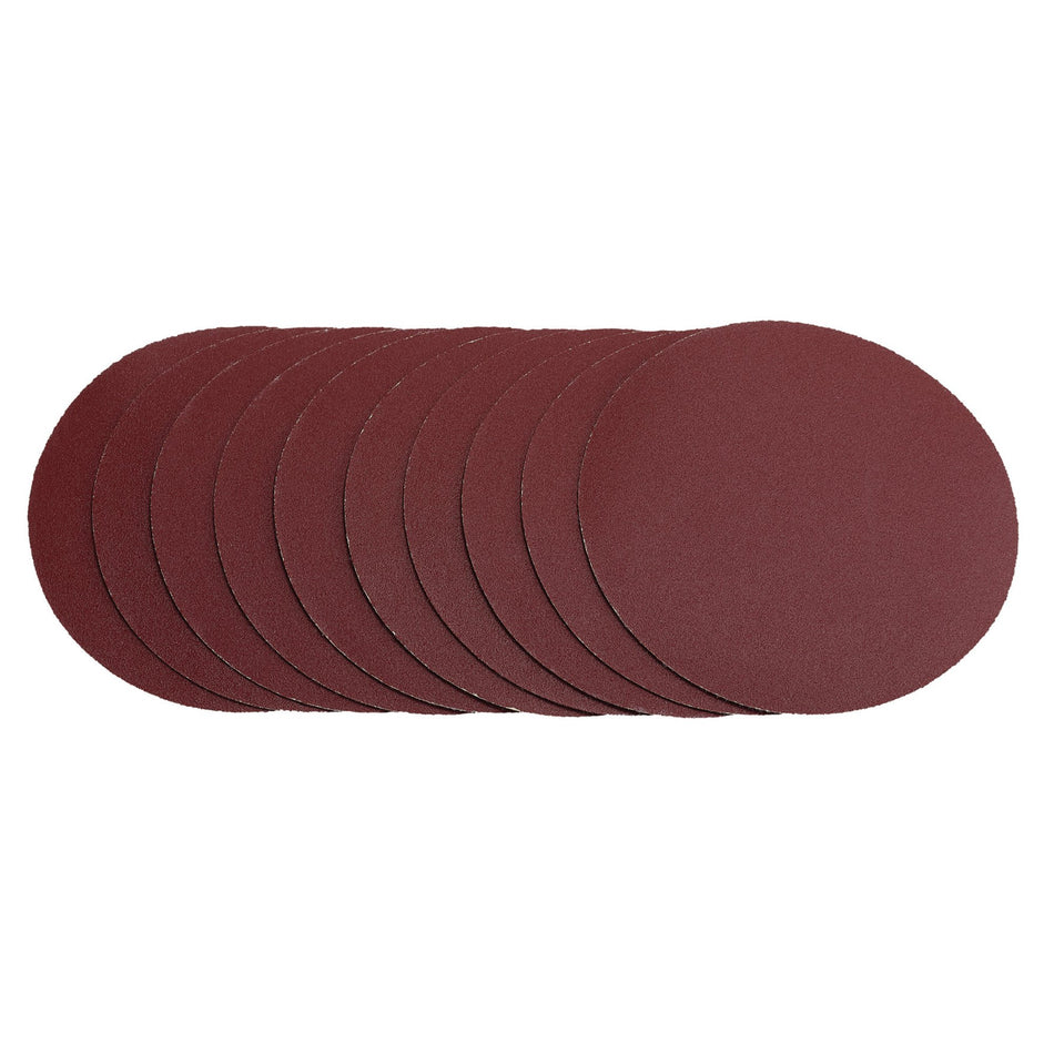 Sanding Discs, 125mm, Hook & Loop, 240G (Pack of 10) : Model No. SDHL125