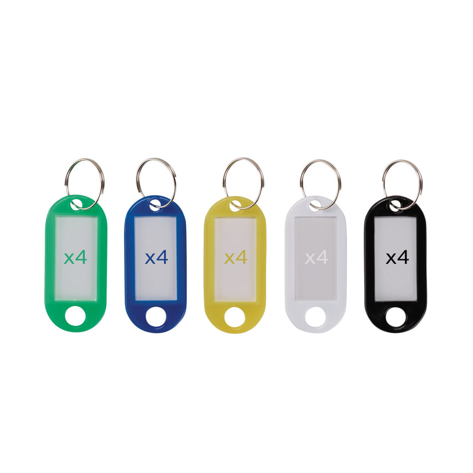 Assorted Key Tags (Pack of 20) : Model No. KI/20
