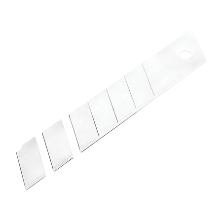 Snap-Off Segment Knife Blades, 25mm (Pack of 10) : Model No. SB10-25