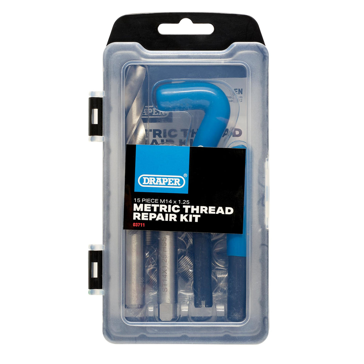 Metric Thread Repair Kit, M14 x 1.25 (15 Piece) : Model No. DHCK-A