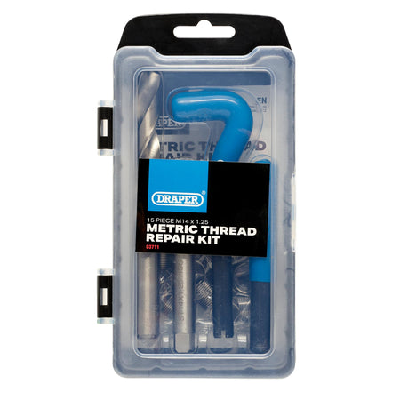 Metric Thread Repair Kit, M14 x 1.25 (15 Piece) : Model No. DHCK-A