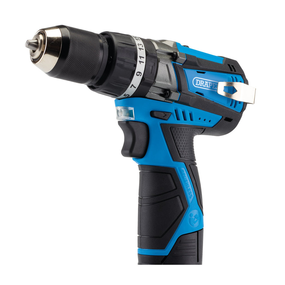 12V Brushless Combi Drill (Sold Bare) : Model No. BCD12V