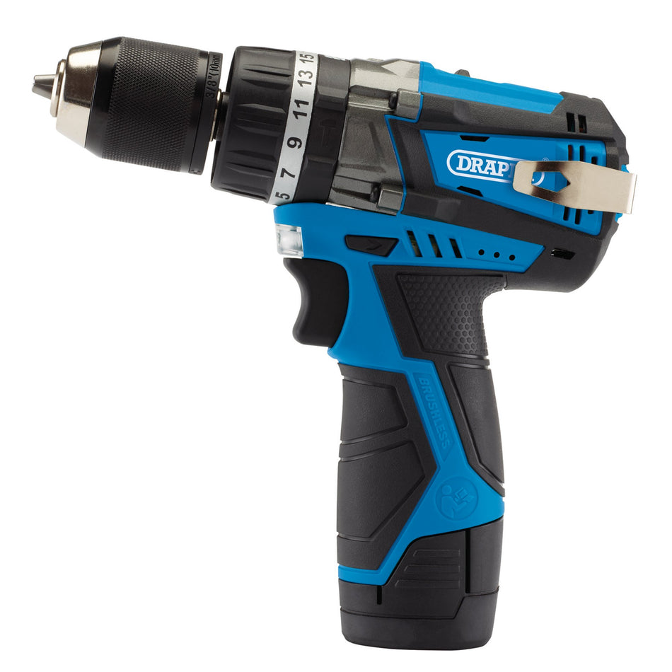 12V Brushless Combi Drill (Sold Bare) : Model No. BCD12V