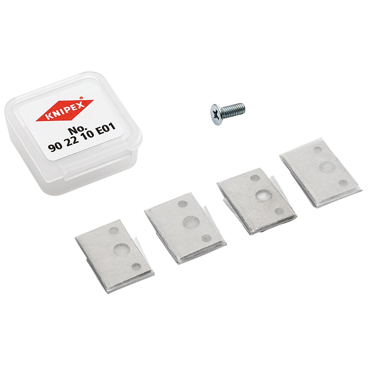DRAPER Knipex 90 22 10 E01 Spare Blades for Knipex 90 22 10 BK (Pack of 4), for Stock No. 03517 Model No. 90 22 10 E01