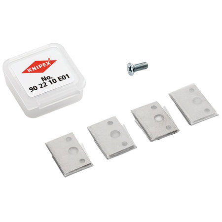 DRAPER Knipex 90 22 10 E01 Spare Blades for Knipex 90 22 10 BK (Pack of 4), for Stock No. 03517 Model No. 90 22 10 E01