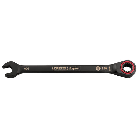 Draper Expert HI-TORQ Metric Ratchet Combination Spanner, 8mm, Black : Model No. 8241MM/BK