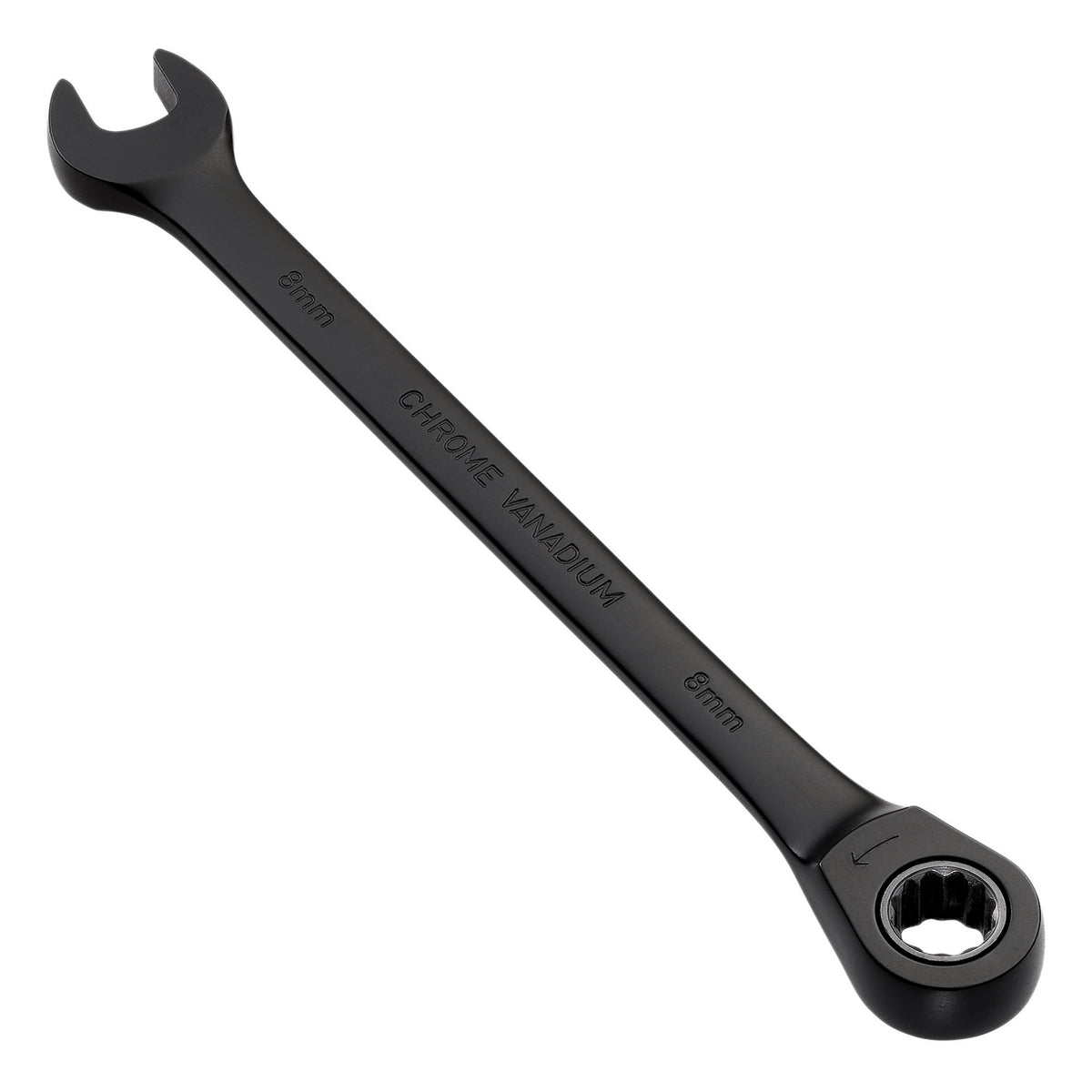 Draper Expert HI-TORQ Metric Ratchet Combination Spanner, 8mm, Black : Model No. 8241MM/BK
