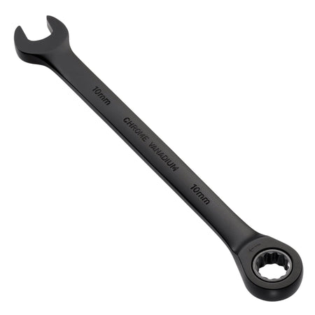 Draper Expert HI-TORQ Metric Ratchet Combination Spanner, 10mm, Black : Model No. 8241MM/BK
