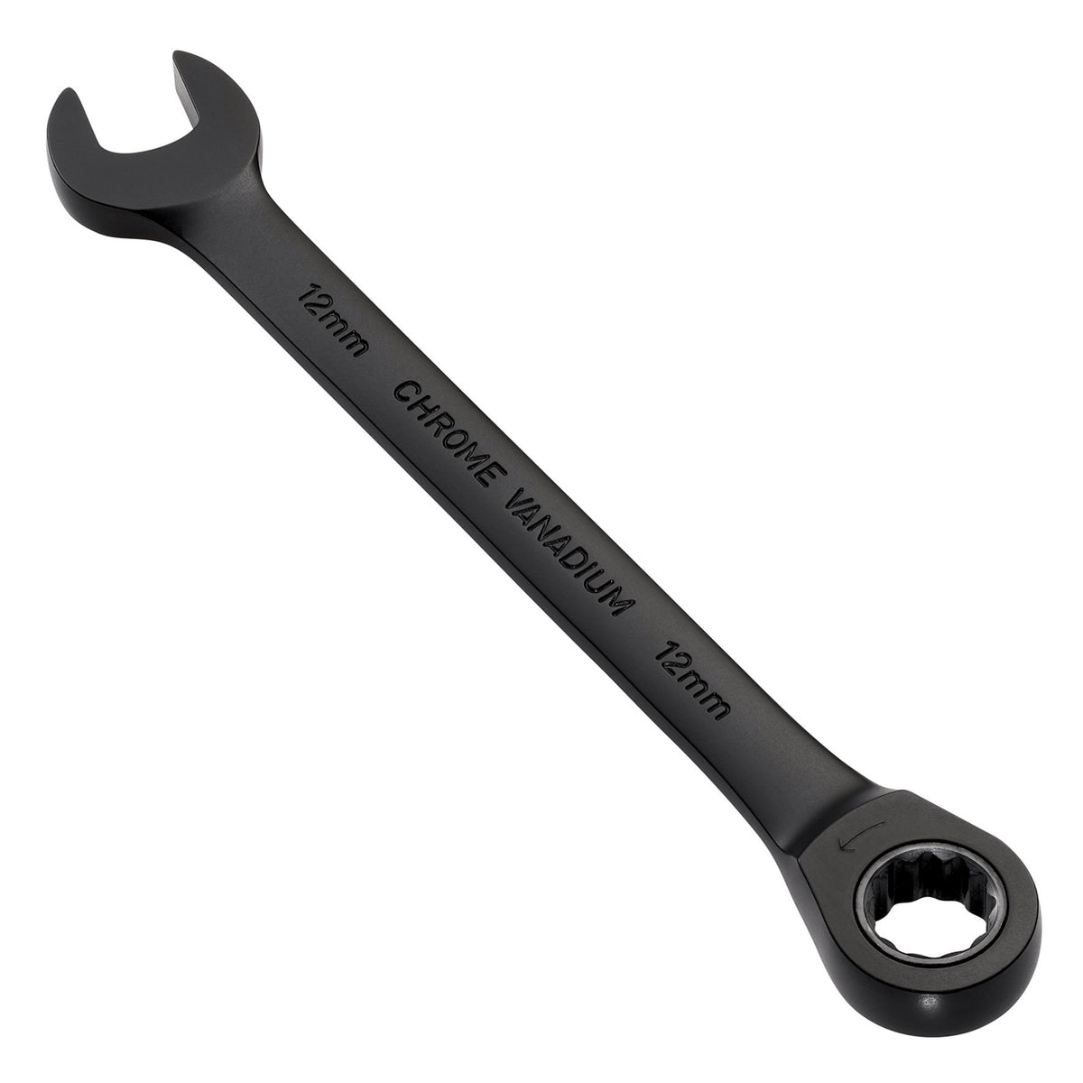 Draper Expert HI-TORQ Metric Ratchet Combination Spanner, 12mm, Black : Model No. 8241MM/BK