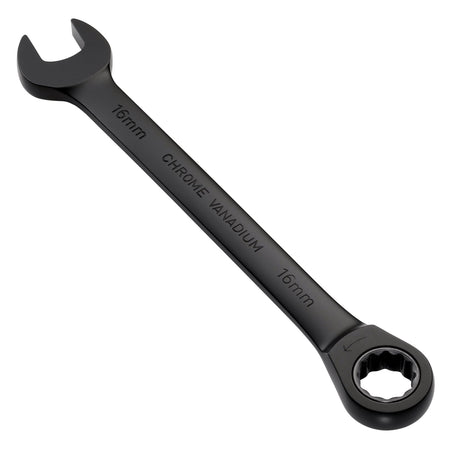 Draper Expert HI-TORQ Metric Ratchet Combination Spanner, 16mm, Black : Model No. 8241MM/BK