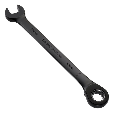 Draper Expert HI-TORQ Metric Reversible Ratchet Combination Spanner, 10mm, Black: No.8241RMM/BK