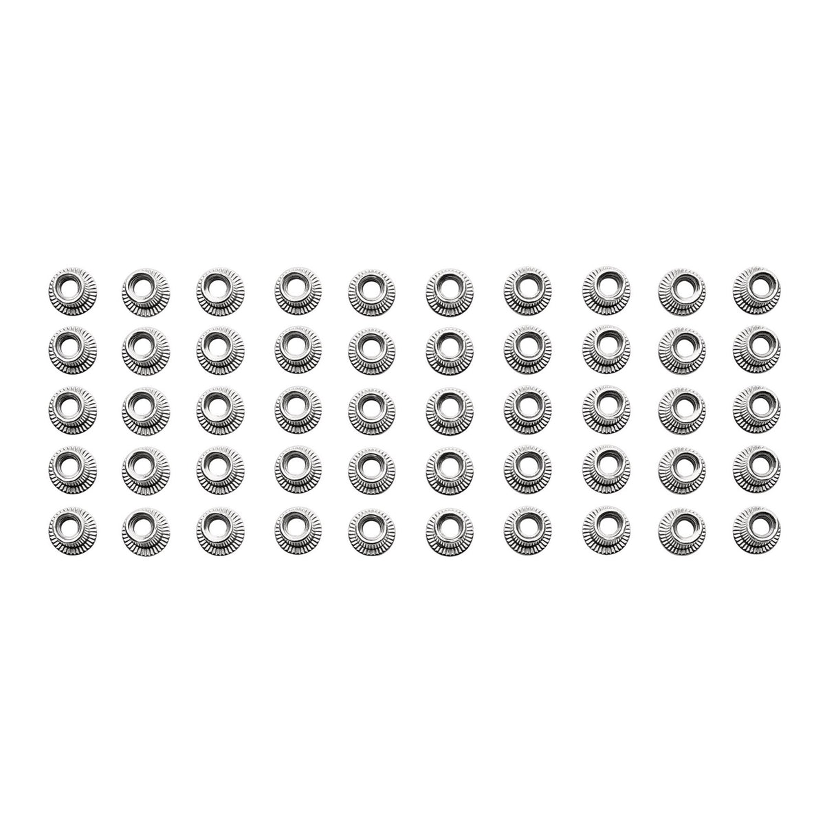 Zinc Plated Threaded Insert Rivet Nuts, M4 x 0.7mm (Pack of 50) : Model No. RIVNUT4