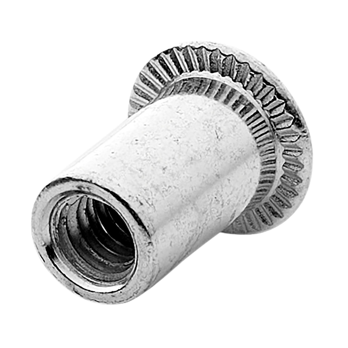 Zinc Plated Threaded Insert Rivet Nuts, M4 x 0.7mm (Pack of 50) : Model No. RIVNUT4
