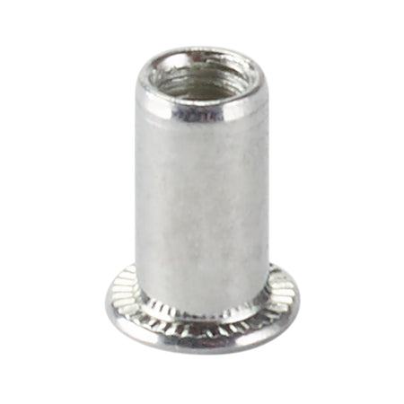 Zinc Plated Threaded Insert Rivet Nuts, M4 x 0.7mm (Pack of 50) : Model No. RIVNUT4