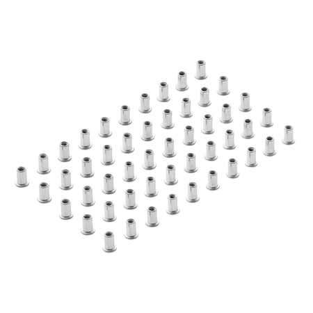 Zinc Plated Threaded Insert Rivet Nuts, M5 x 0.8mm (Pack of 50) : Model No. RIVNUT5