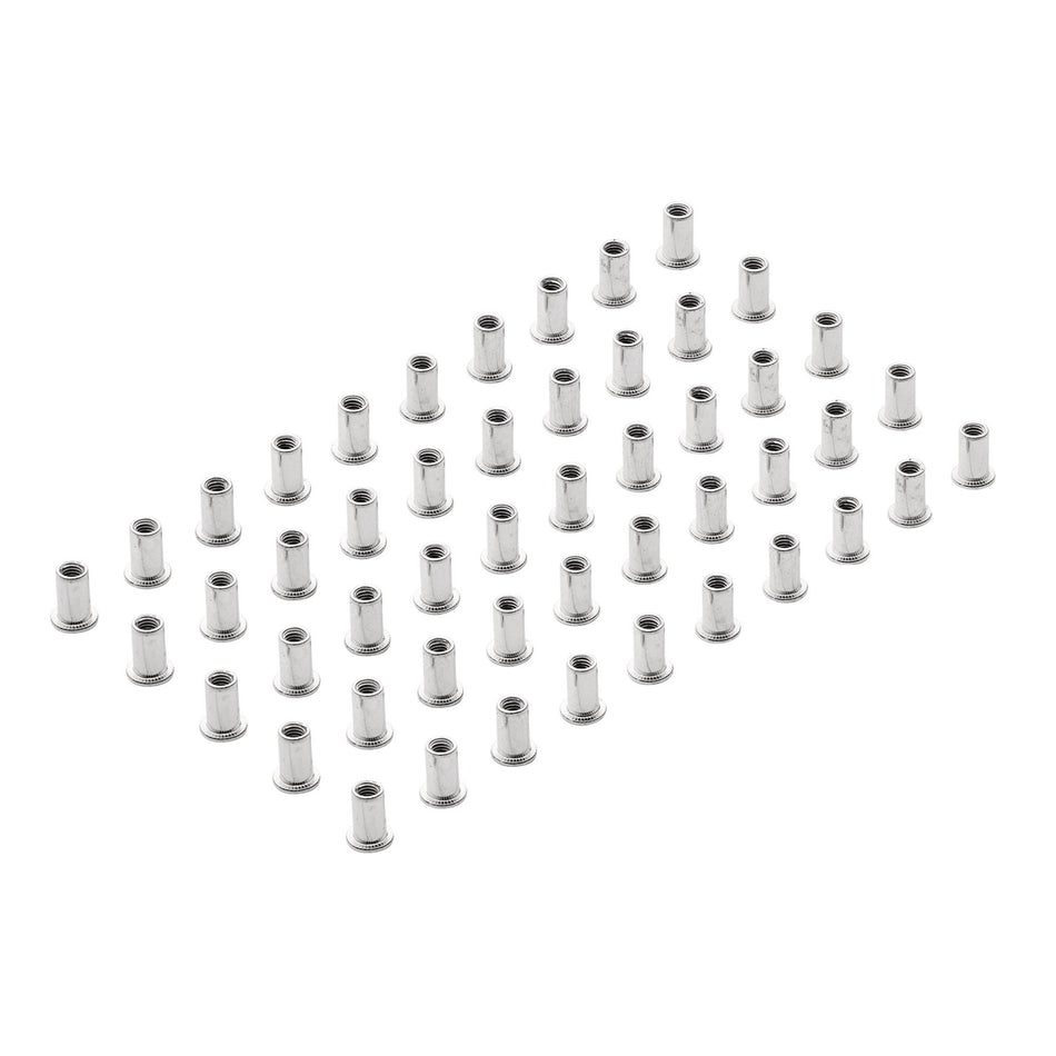Zinc Plated Threaded Insert Rivet Nuts, M5 x 0.8mm (Pack of 50) : Model No. RIVNUT5
