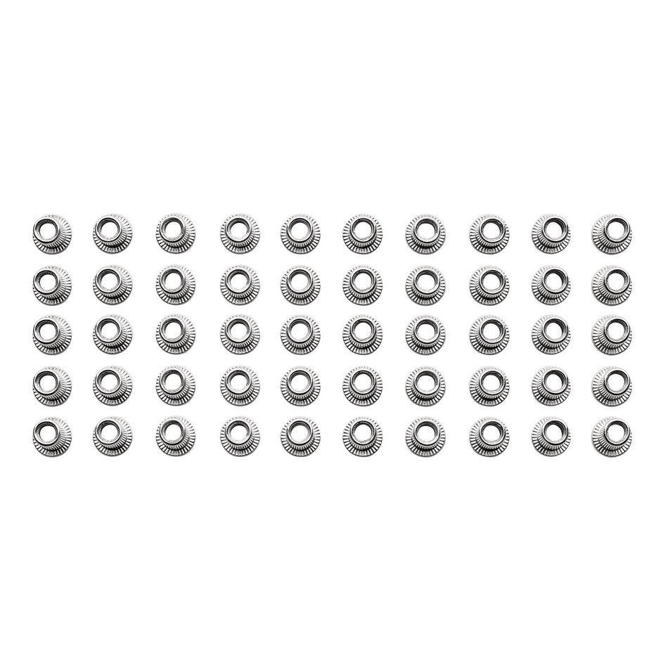 Zinc Plated Threaded Insert Rivet Nuts, M5 x 0.8mm (Pack of 50) : Model No. RIVNUT5