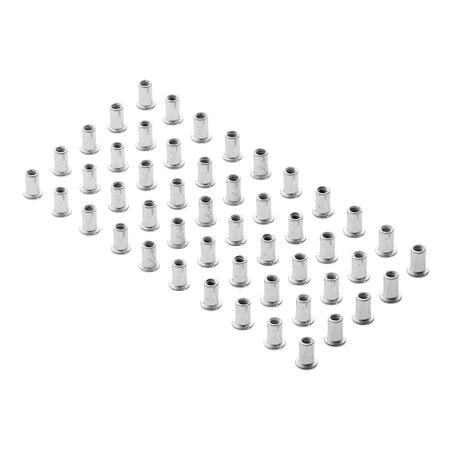 Zinc Plated Threaded Insert Rivet Nuts, M5 x 0.8mm (Pack of 50) : Model No. RIVNUT5