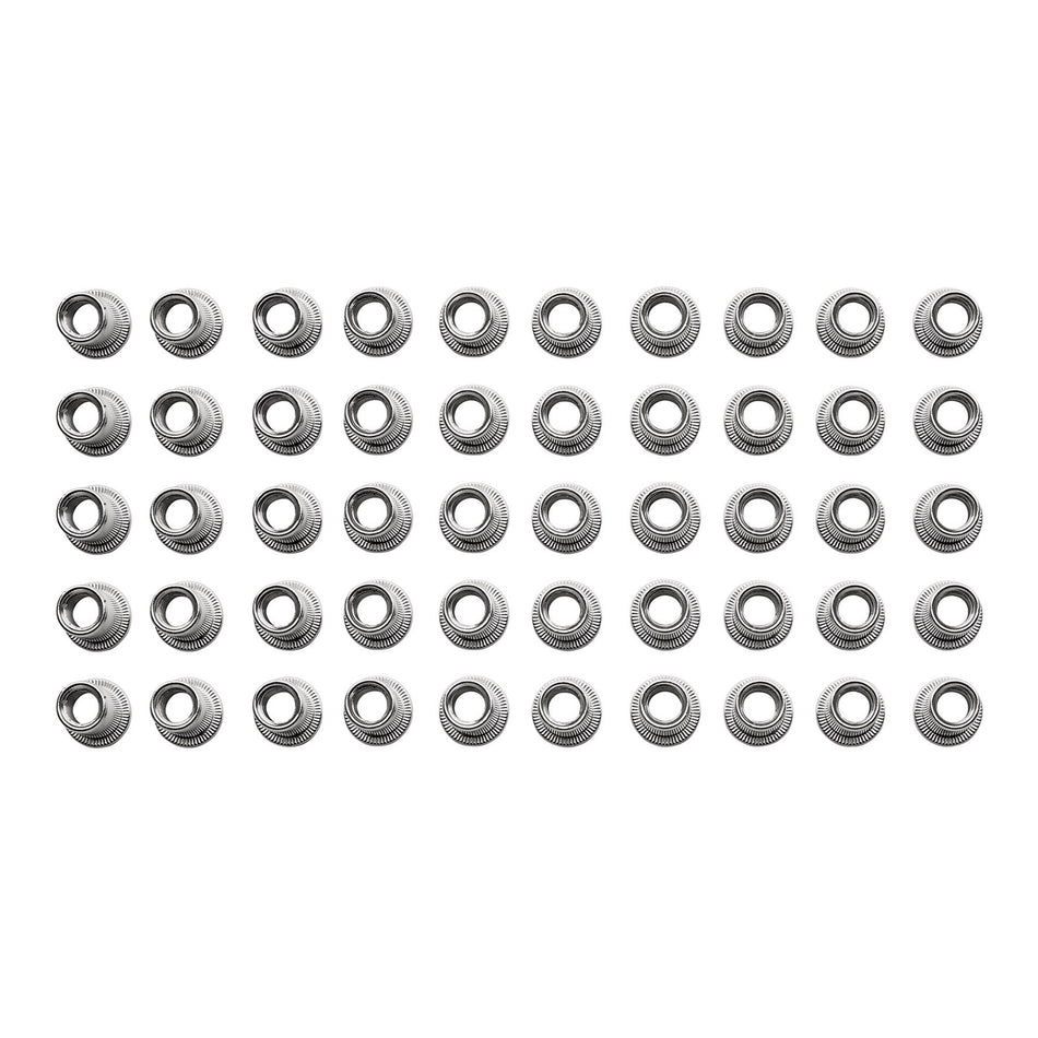 Zinc Plated Threaded Insert Rivet Nuts, M8 x 1.25mm (Pack of 50) : Model No. RIVNUT8