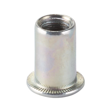 Zinc Plated Threaded Insert Rivet Nuts, M8 x 1.25mm (Pack of 50) : Model No. RIVNUT8