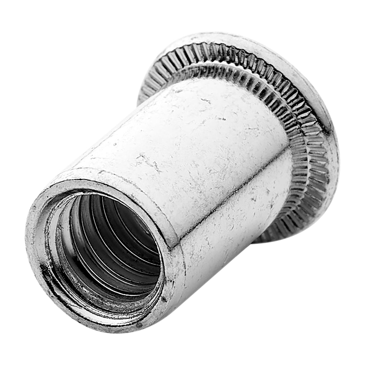 Zinc Plated Threaded Insert Rivet Nuts, M10 x 1.5mm (Pack of 50) : Model No. RIVNUT10