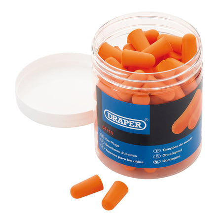 Disposable Ear Plugs (Jar of 50 Pairs) : Model No. EP50/B