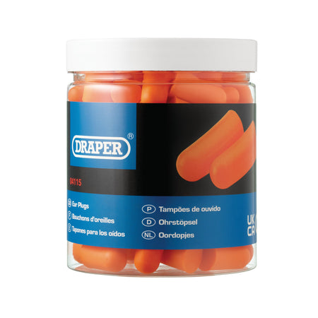 Disposable Ear Plugs (Jar of 50 Pairs) : Model No. EP50/B