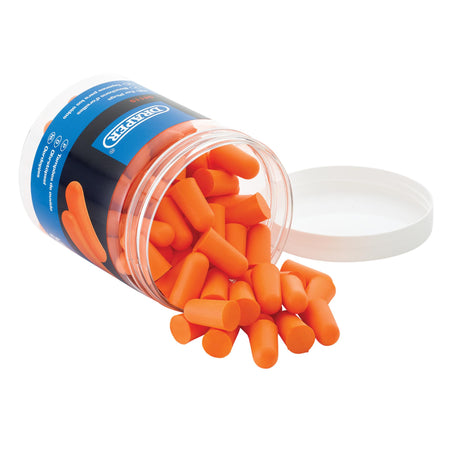 Disposable Ear Plugs (Jar of 50 Pairs) : Model No. EP50/B