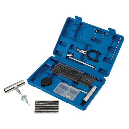 Tyre Puncture Repair Kit for Tubeless Off Road Vehicles (65 Piece) : Model No. TPRK-65
