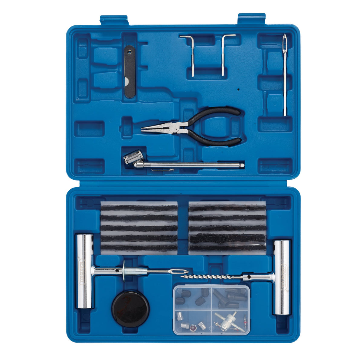 Tyre Puncture Repair Kit for Tubeless Off Road Vehicles (65 Piece) : Model No. TPRK-65