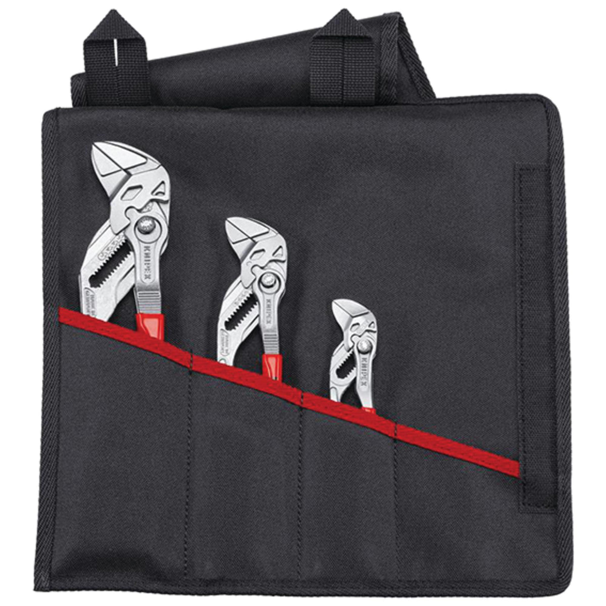 KNIPEX 00 19 55 S6 Set of Pliers Wrenches, 3 Piece, 330mm: Model. No.00 19 55 S6