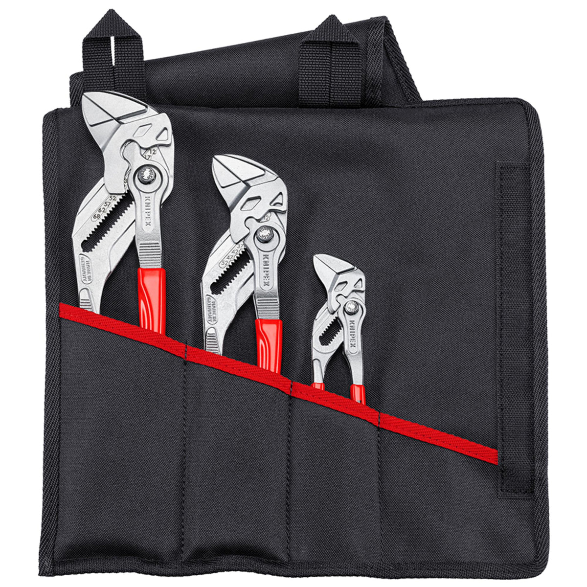 KNIPEX 00 19 55 S7 Set of Pliers Wrenches, 3 Piece: Model. No.00 19 55 S7