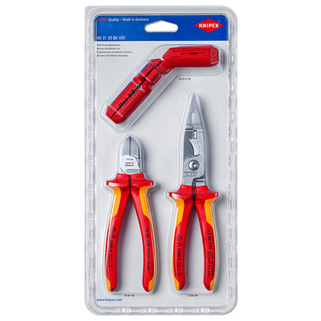 KNIPEX 00 31 30 BK V01 Electrical Installations Set: Model. No.00 31 30 BK V01