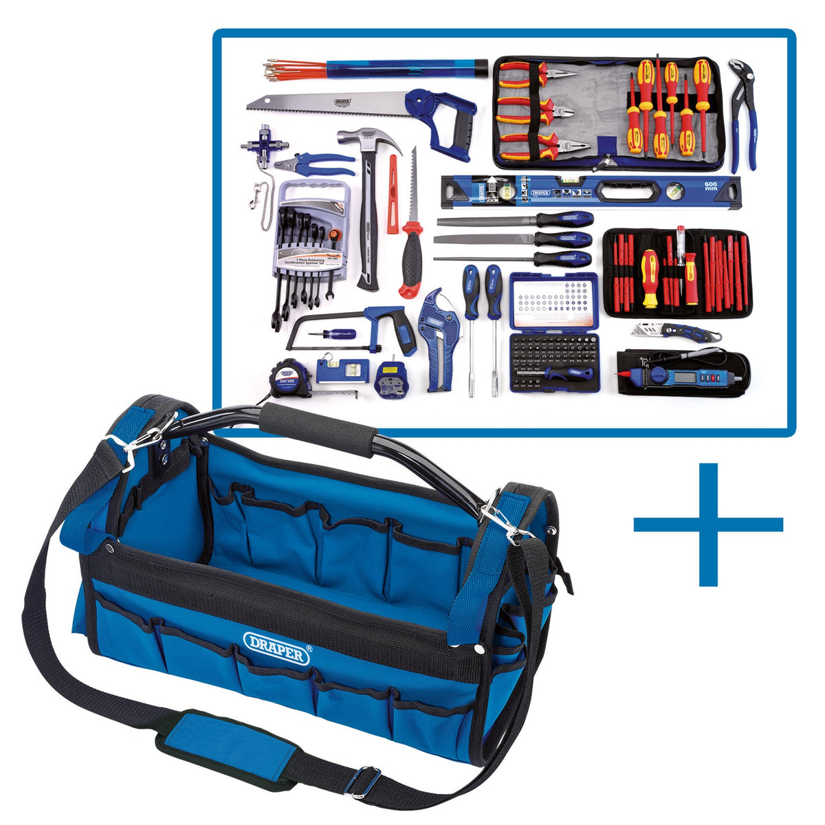Electricians Tote Bag Tool Kit: Model No. *ELECTKTB