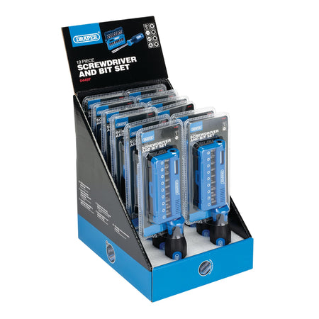 Screwdriver and Bit Set (19 Piece): Model No. SBS19
