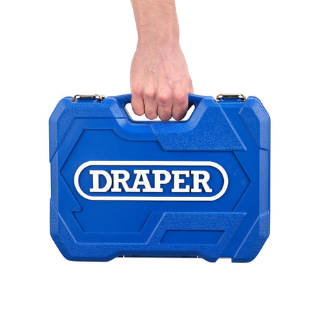 Draper HI-TORQ Metric Deep Impact Socket Set, 1/2" Sq. Dr. (19 Piece) : Model No. 410D/19/MM